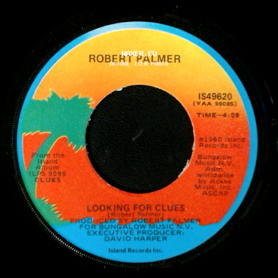 Robert Palmer - Looking For Clues / Woke Up Laughing side A