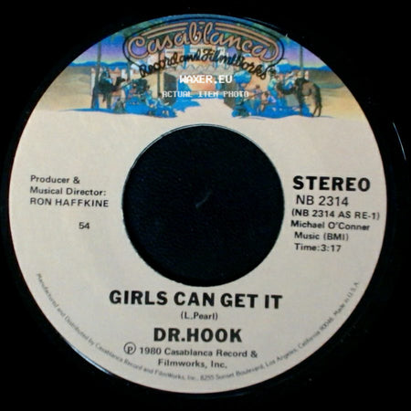 Dr. Hook - Doin' It / Girls Can Get It side B