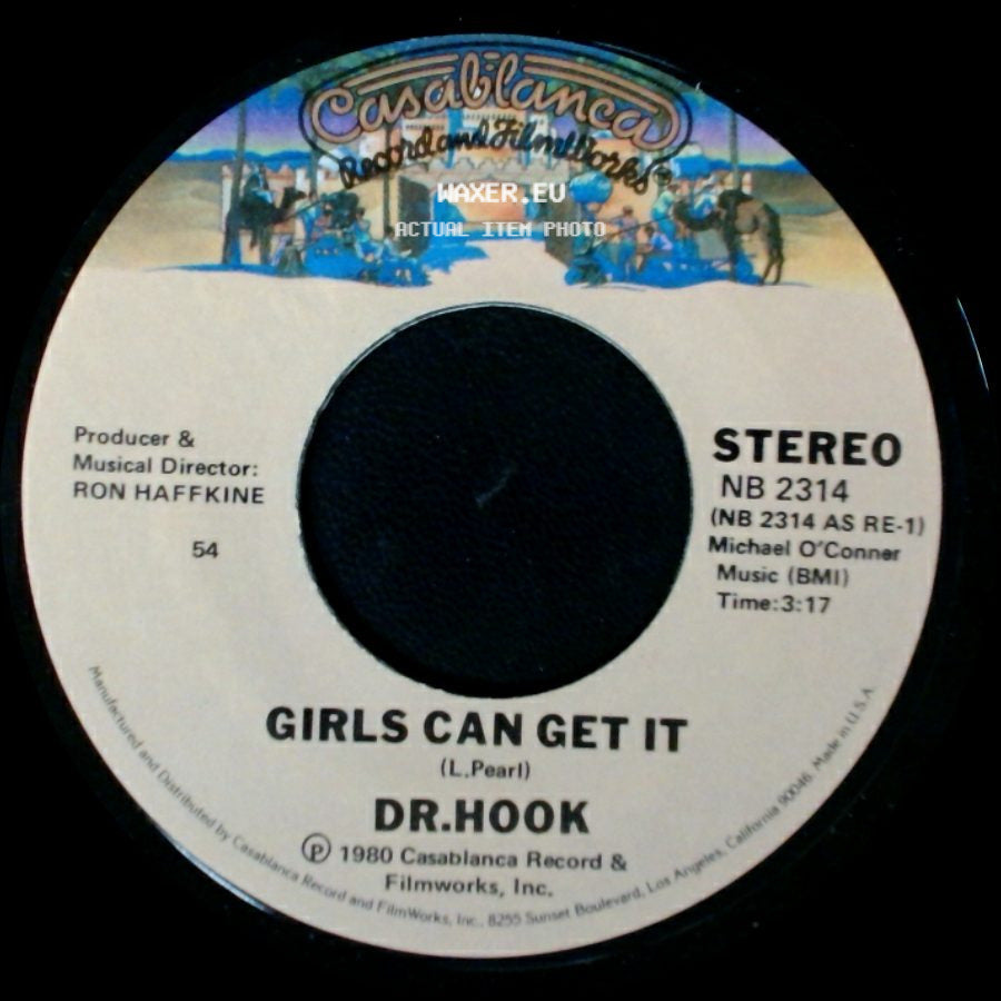 Dr. Hook - Doin' It / Girls Can Get It side B