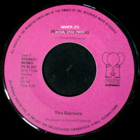 The Garnets - Indian Uprising / Teenage Summer Crash Course side A
