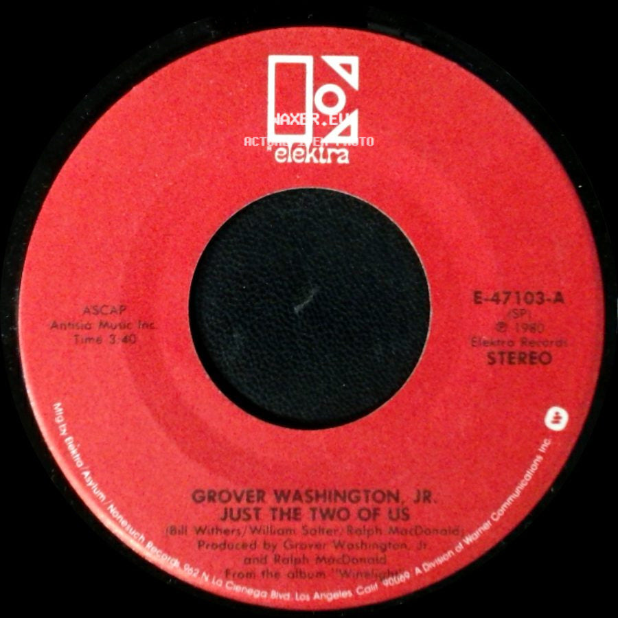 Grover Washington, Jr. - Make Me A Memory (Sad Samba) / Just The Two Of Us side B