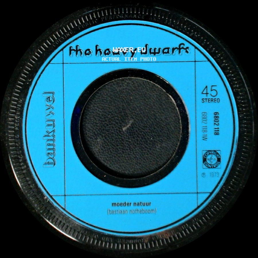 The Heavy Dwarfs - Joanna (Bastiaan Notheboom) / Moeder Natuur (Bastiaan Notheboom) side B