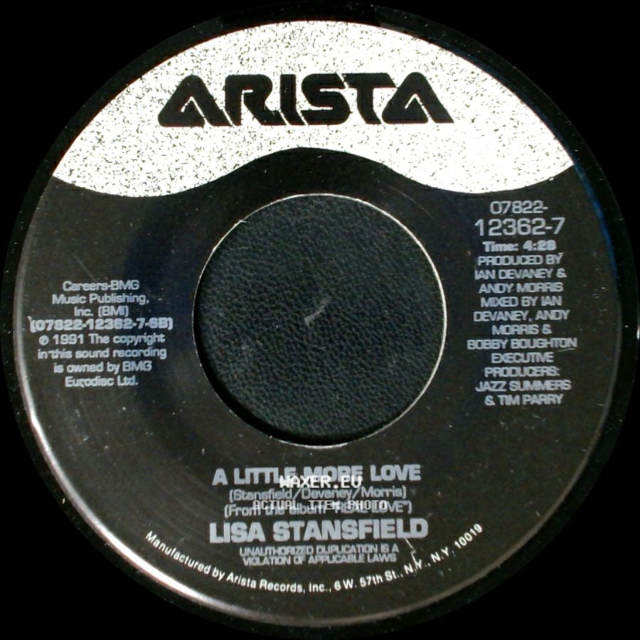 Lisa Stansfield - A Little More Love / Change side A