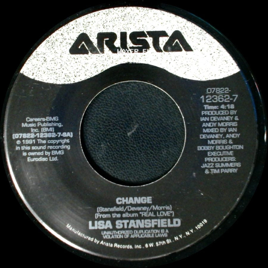 Lisa Stansfield - A Little More Love / Change side B