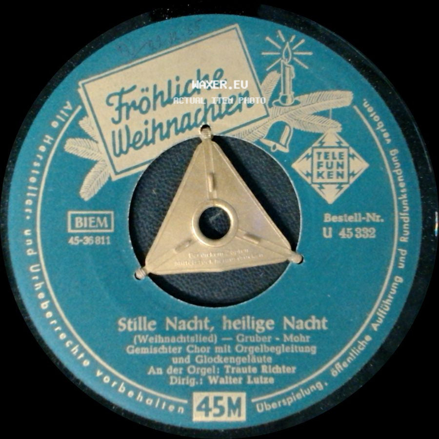 Unknown Artist - Oh, Du Fröhliche ... / Stille Nacht, Heilige Nacht side B