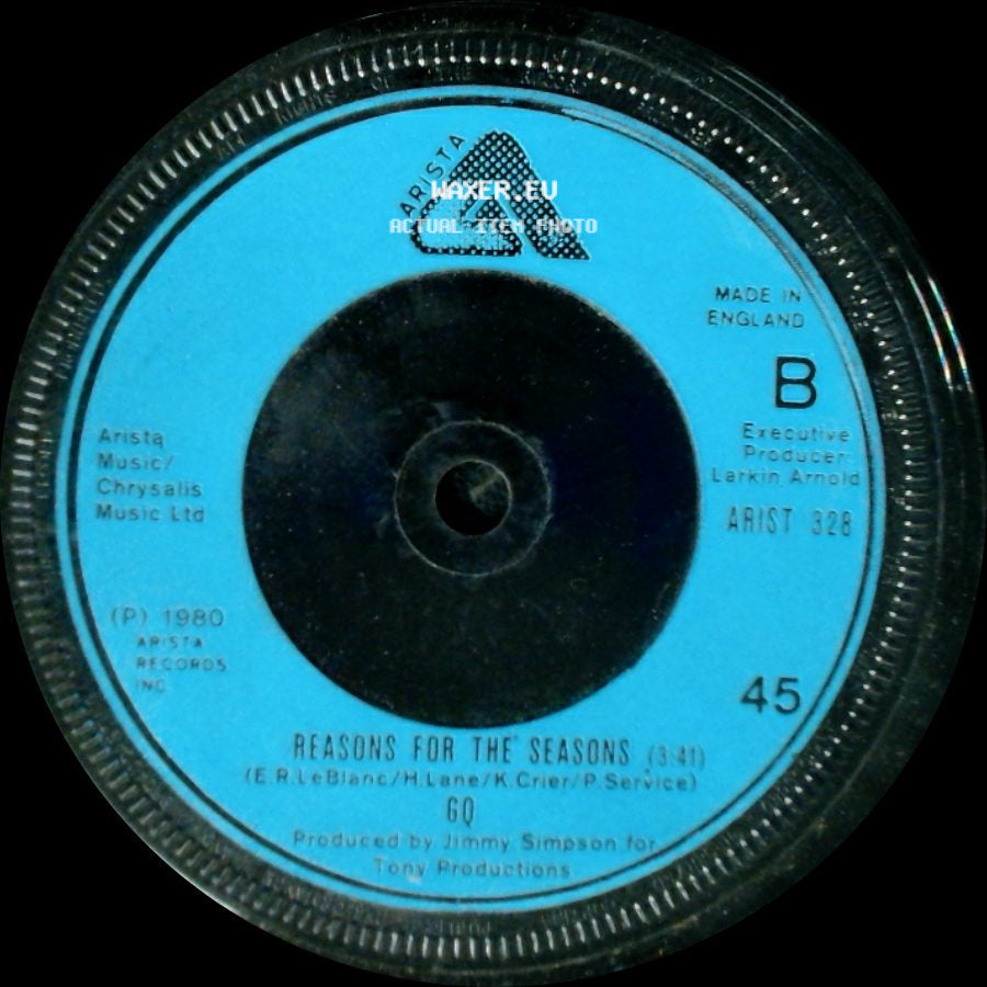 60 / Gq - Standing Ovation / Reasons For The Seasons side B