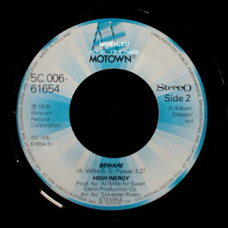 High Inergy - Lovin' Fever / Beware side B