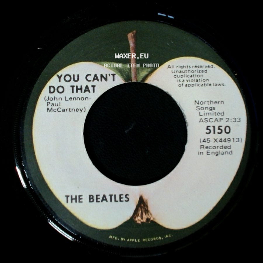 The Beatles - Can't Buy Me Love / You Can't Do That side B