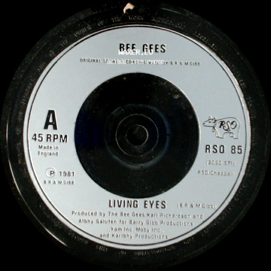 Bee Gees - I Still Love You / Living Eyes side B