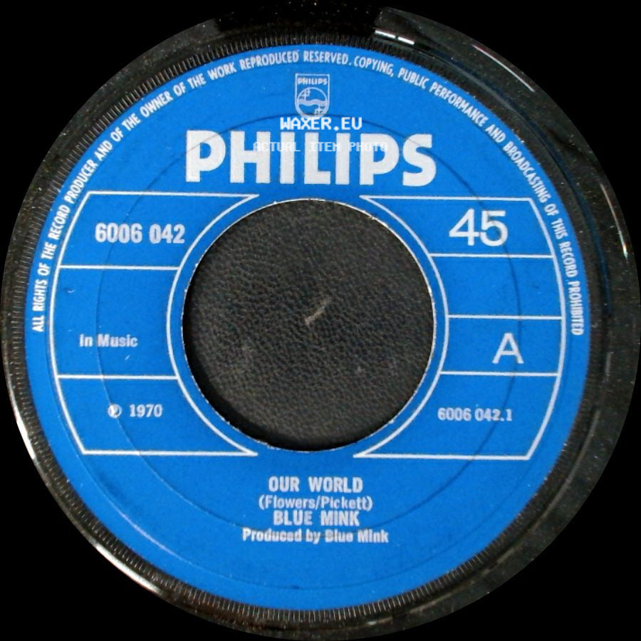 Blue Mink - Pastures New / Our World side B