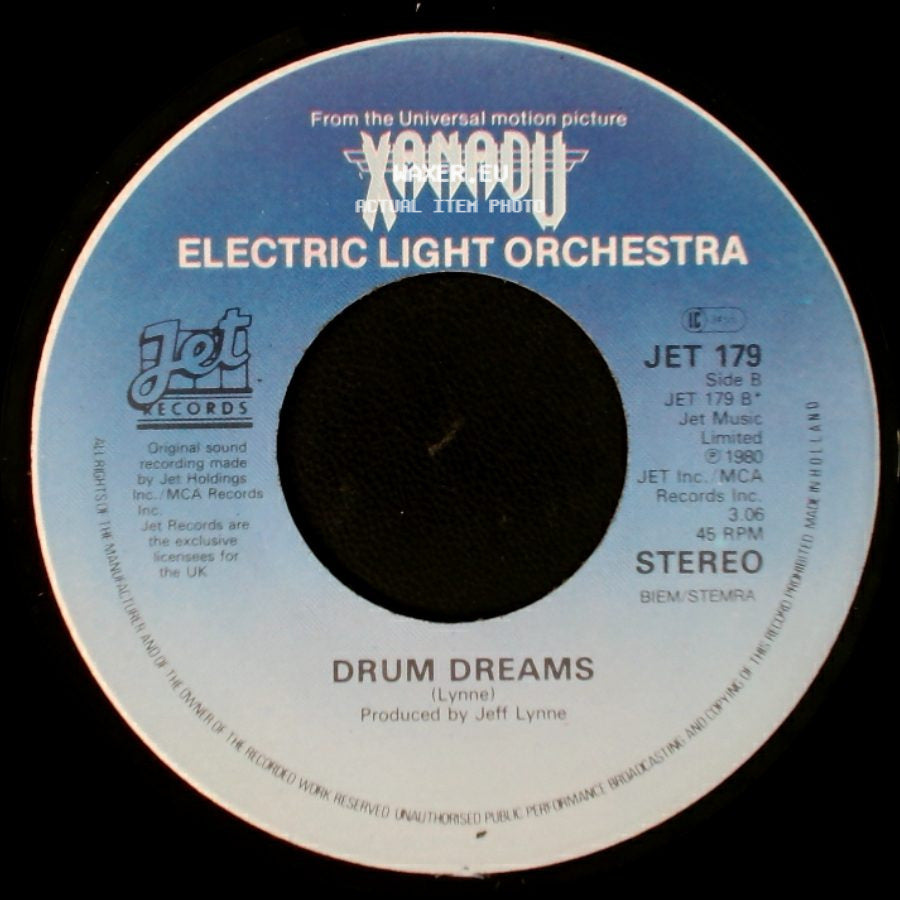 Electric Light Orchestra - I'm Alive / Drum Dreams side B