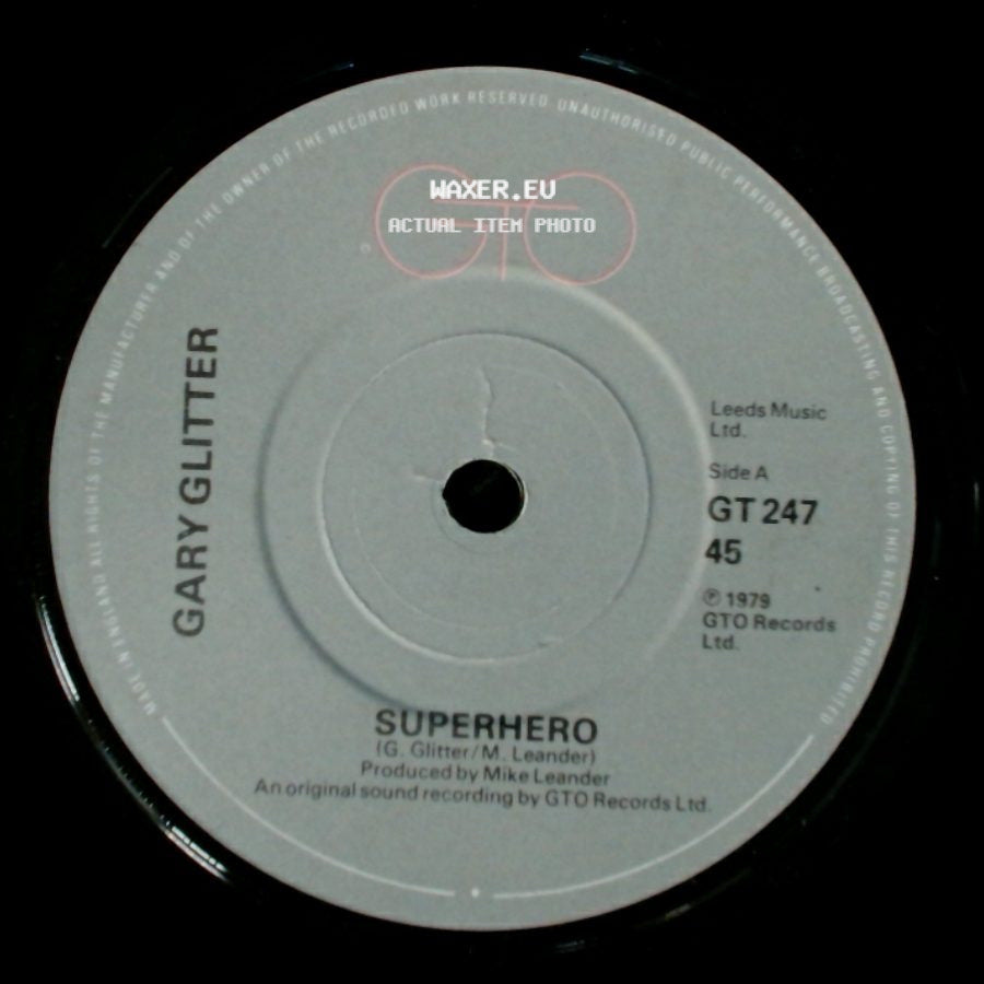 Gary Glitter - Superhero / Sleeping Beauty side A