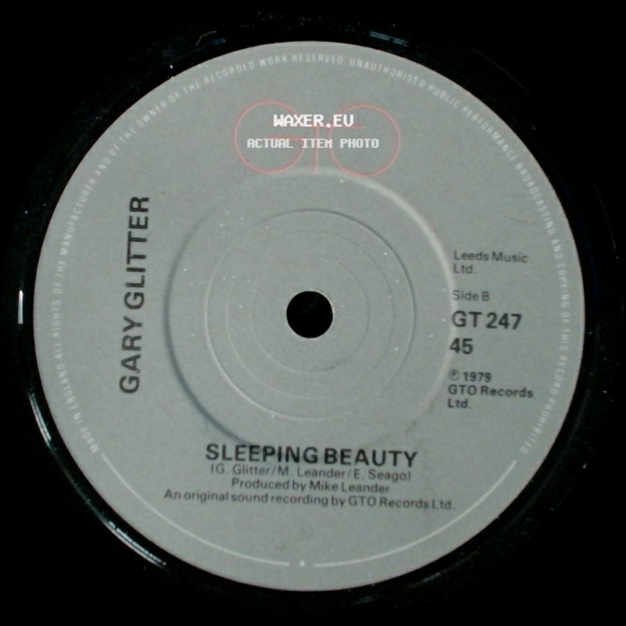 Gary Glitter - Superhero / Sleeping Beauty side B