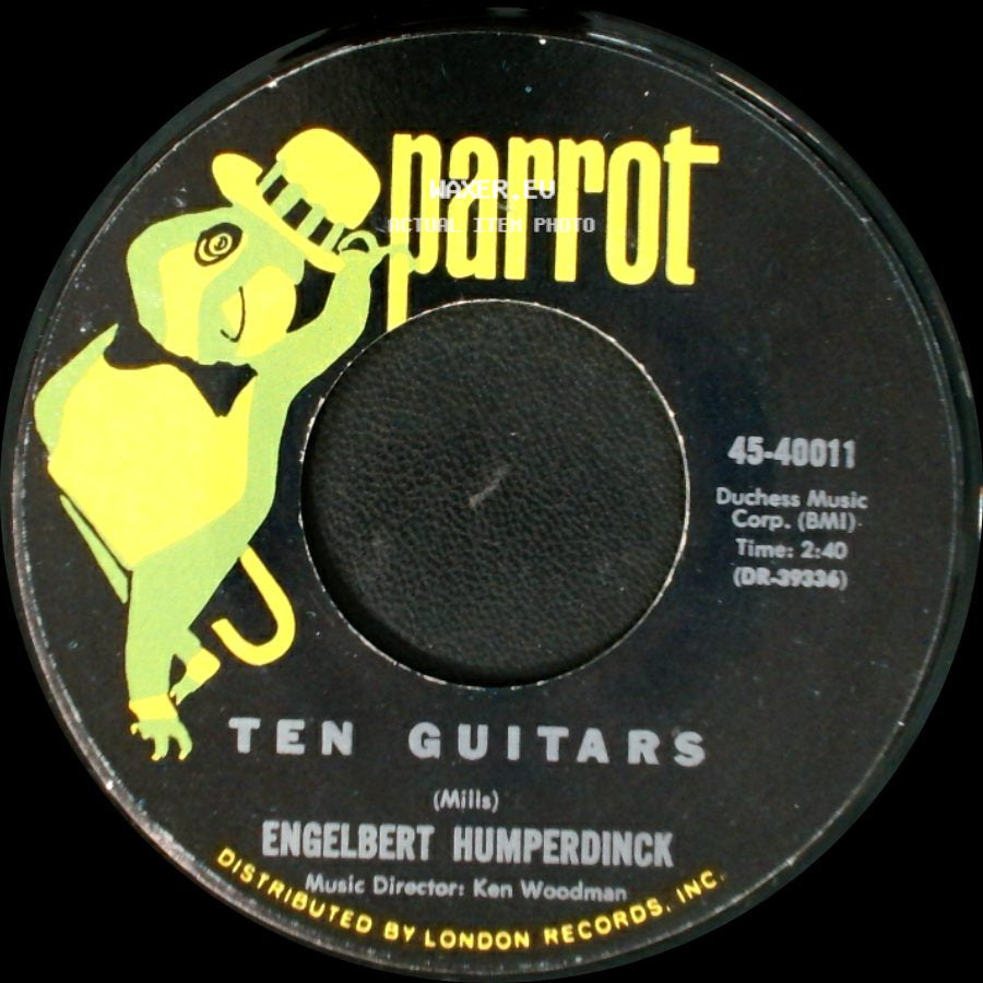 Engelbert Humperdinck - Release Me (And Let Me Love Again) / Ten Guitars side B