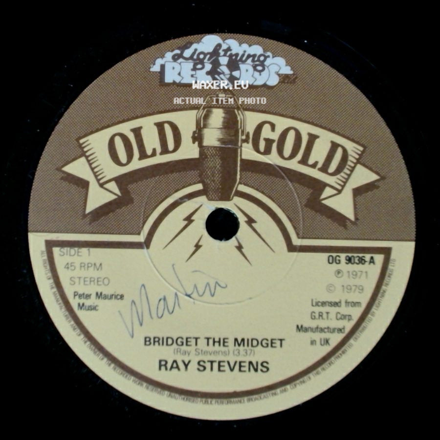 Ray Stevens - Bridget The Midget / Everything Is Beautiful side A
