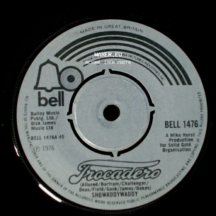 Showaddywaddy - Trocadero / Teenage Love Affair side A