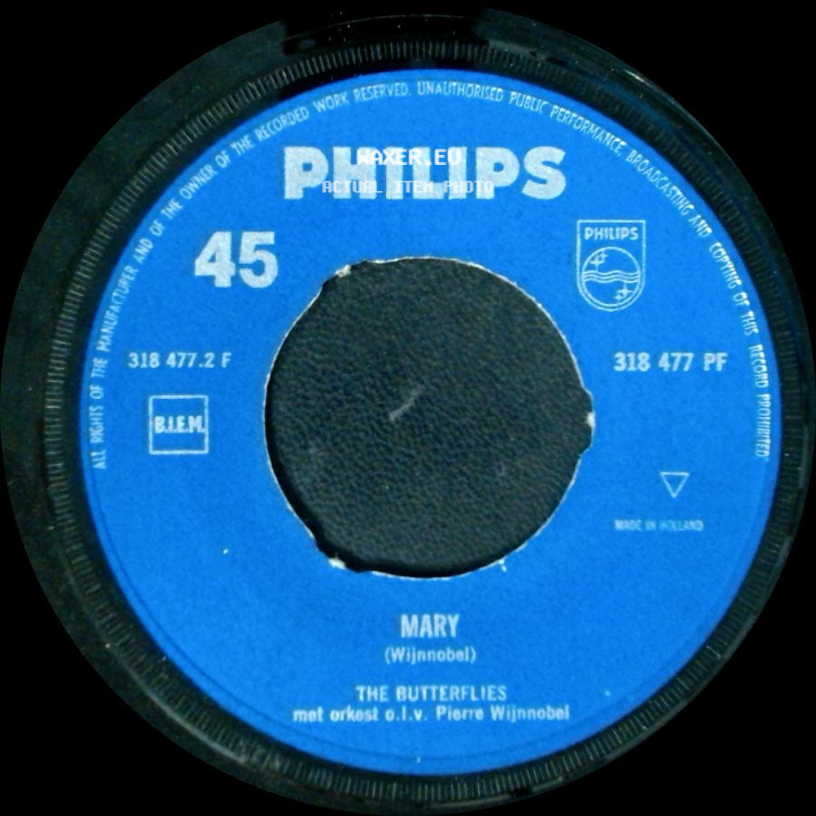 The Butterflies - Mary / Van 1, 2, 3 side A