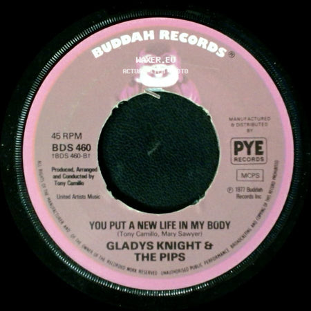 Gladys Knight & The Pips - Home Is Where The Heart Is / You Put A New Life In My Body side B