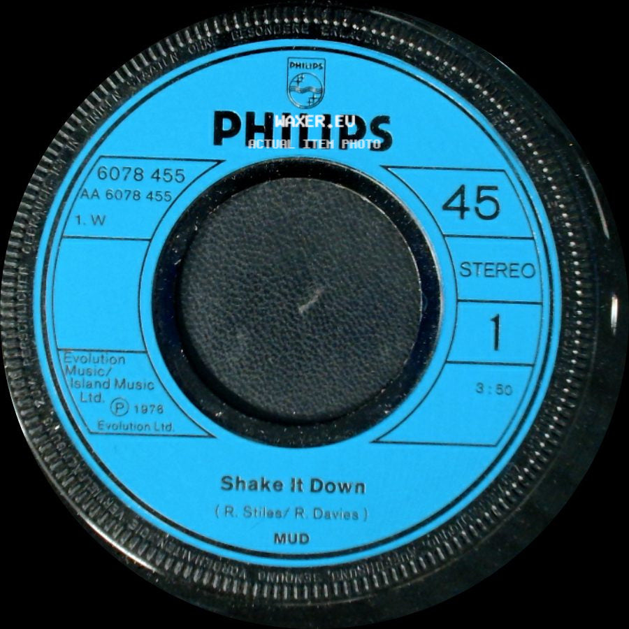 Mud - Laugh, Live, Love / Shake It Down side B