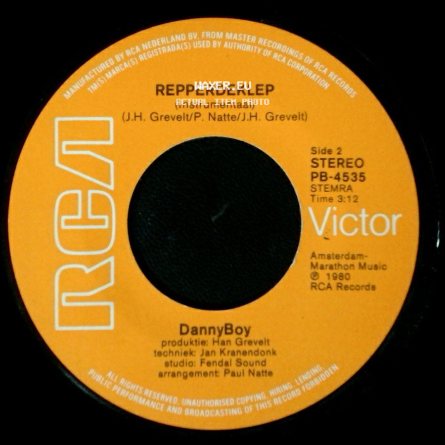 Dannyboy - Repwerdeklep / Repperdeklep side B