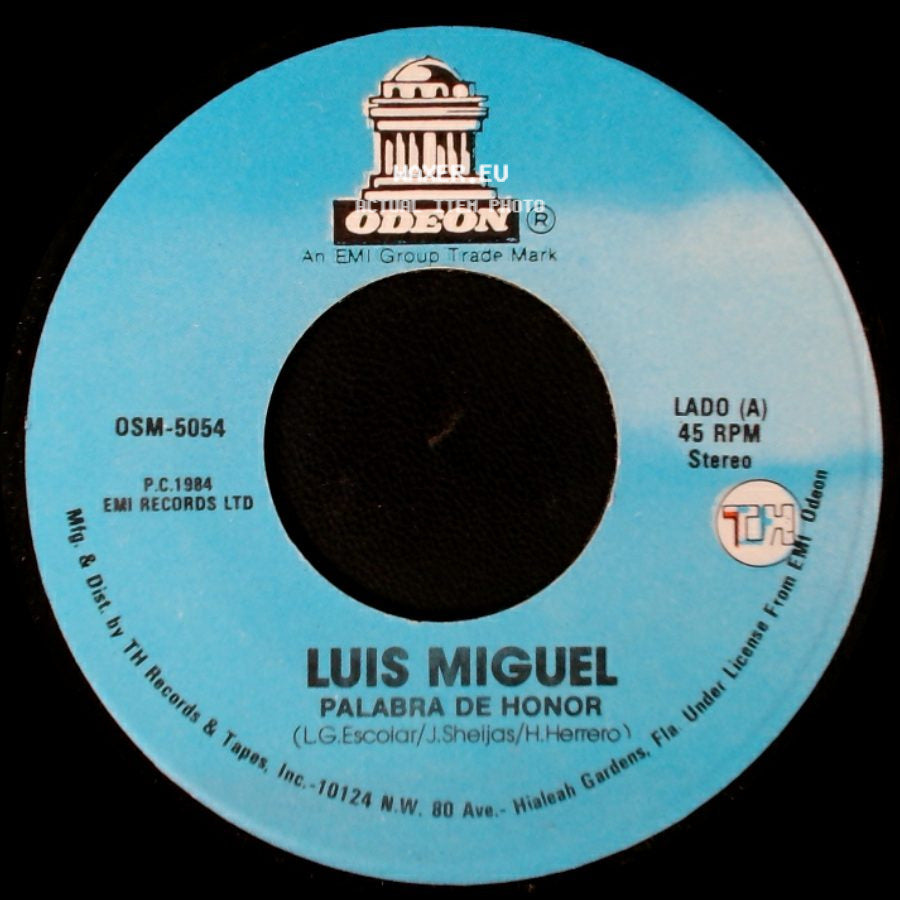 Luis Miguel - Palabra De Honor / Hablame side A