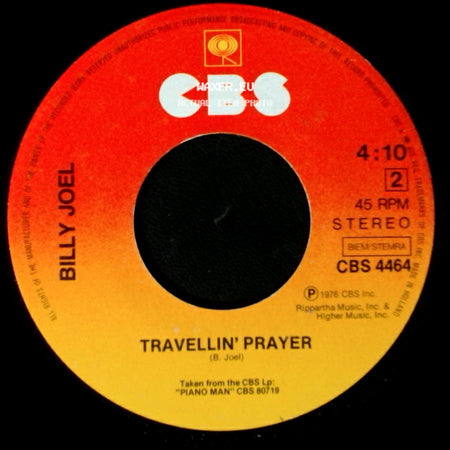 Billy Joel - Travellin' Prayer / James side A