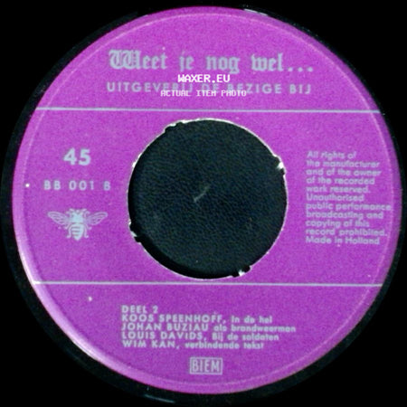 Unknown Artist - Unknown Title A / Unknown Title B side B