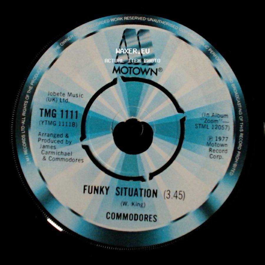 Commodores - Funky Situation (3.45) / Flying High side A