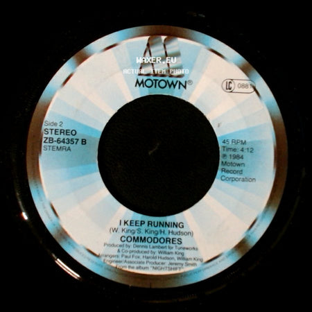 Commodores - Nightshift / I Keep Running side B
