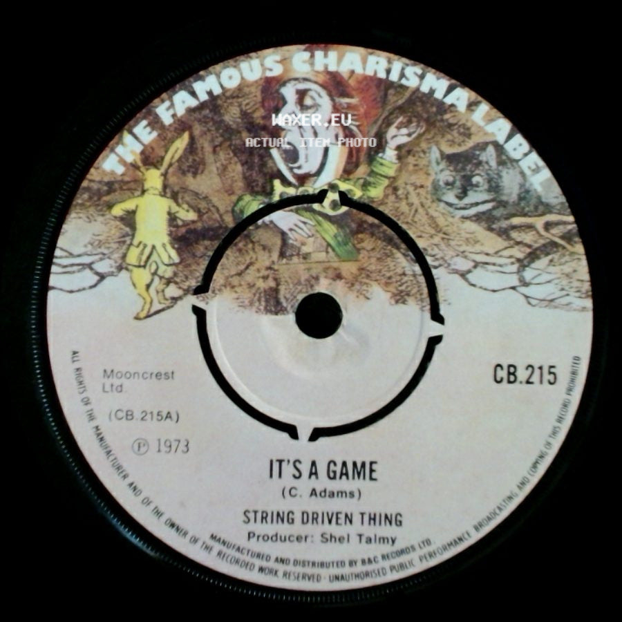 String Driven Thing - Are You A Rock And Roller / It's A Game side B