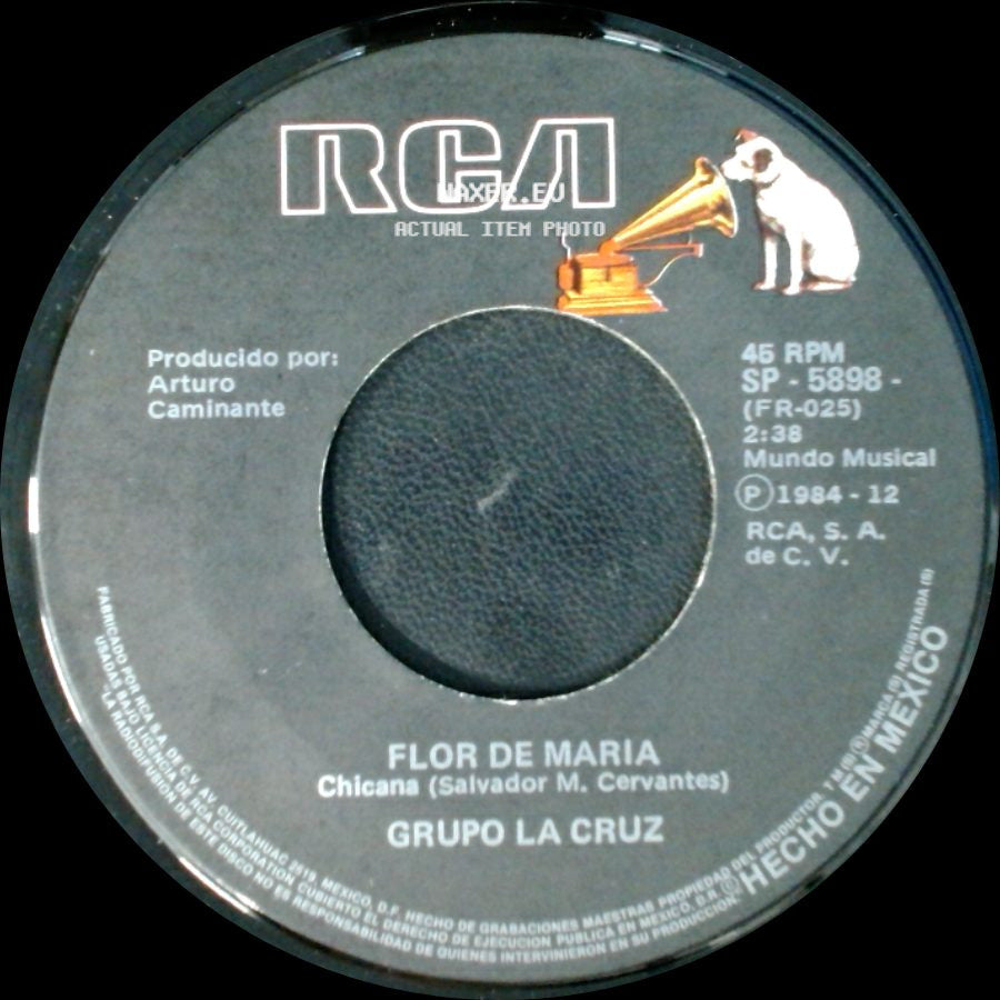Grupo La Cruz - La Escalera / Flor De Maria side B