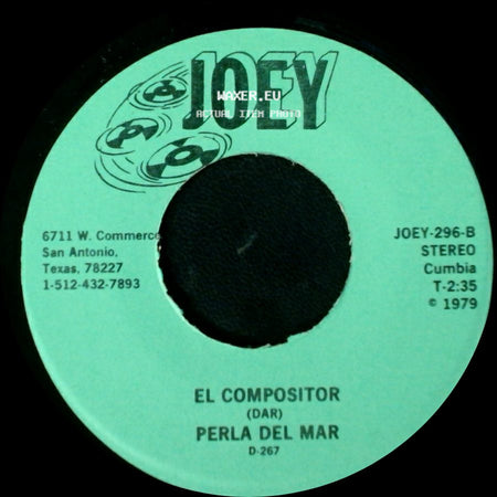 Perla Del Mar - La Medallita / El Compositor side B