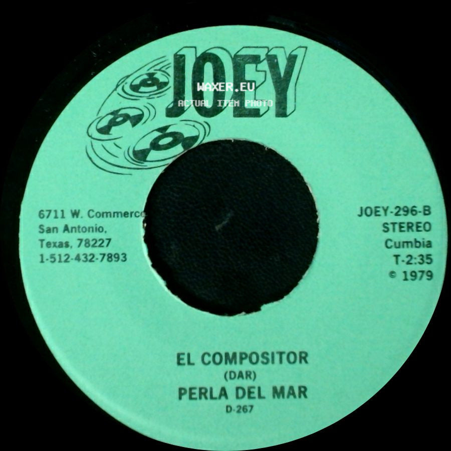 Perla Del Mar - La Medallita / El Compositor side B