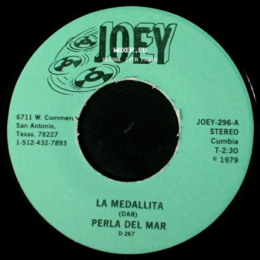 Perla Del Mar - El Compositor / La Medallita side B