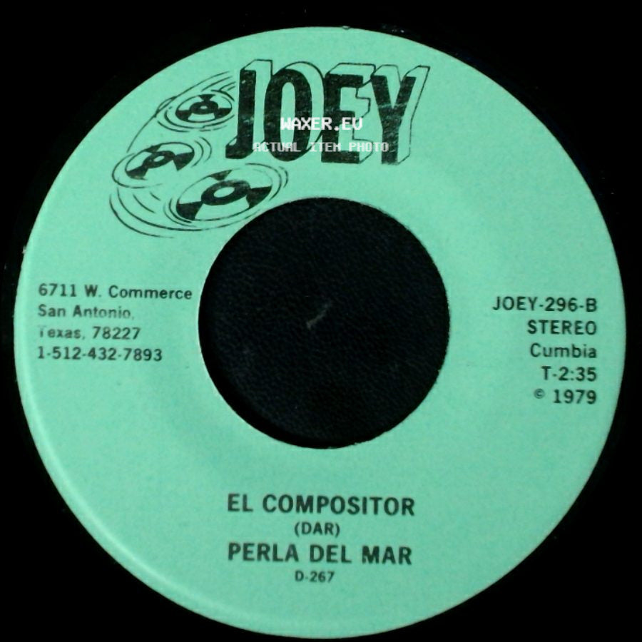 Perla Del Mar - La Medallita / El Compositor side B