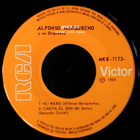 Alfonso Morquecho Y Su Orquesta - Rosita / No Te Digo Adios Sino Hasta Luego / Unknown Title B side B