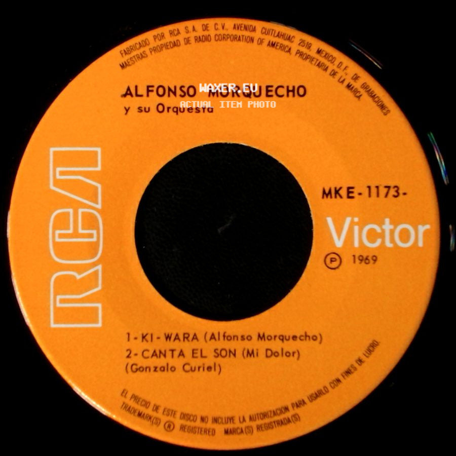 Alfonso Morquecho Y Su Orquesta - Rosita / No Te Digo Adios Sino Hasta Luego / Unknown Title B side B