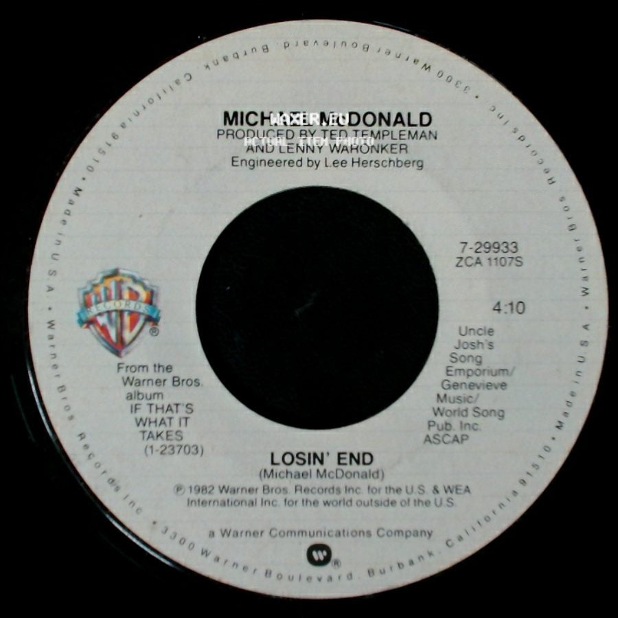 Michael Mcdonald - Losin' End / I Keep Forgettin' (Every Time You're Near) side A