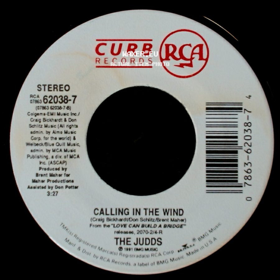 The Judds - John Deere Tractor / Calling In The Wind side B