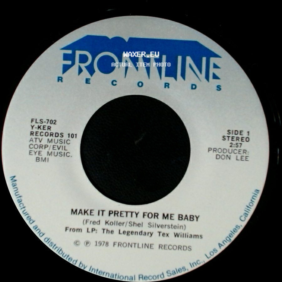 Unknown Artist - Make It Pretty For Me Baby / I'm So Close, I Can Taste It side A