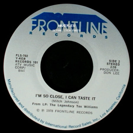 Unknown Artist - Make It Pretty For Me Baby / I'm So Close, I Can Taste It side B