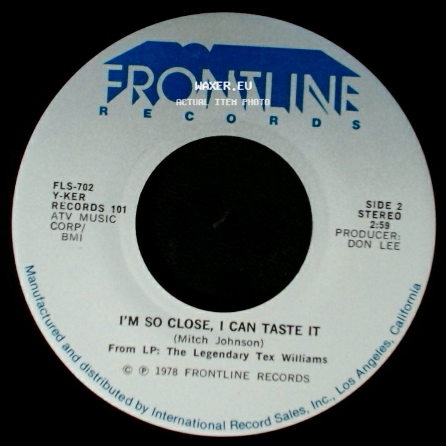 Unknown Artist - Make It Pretty For Me Baby / I'm So Close, I Can Taste It side B
