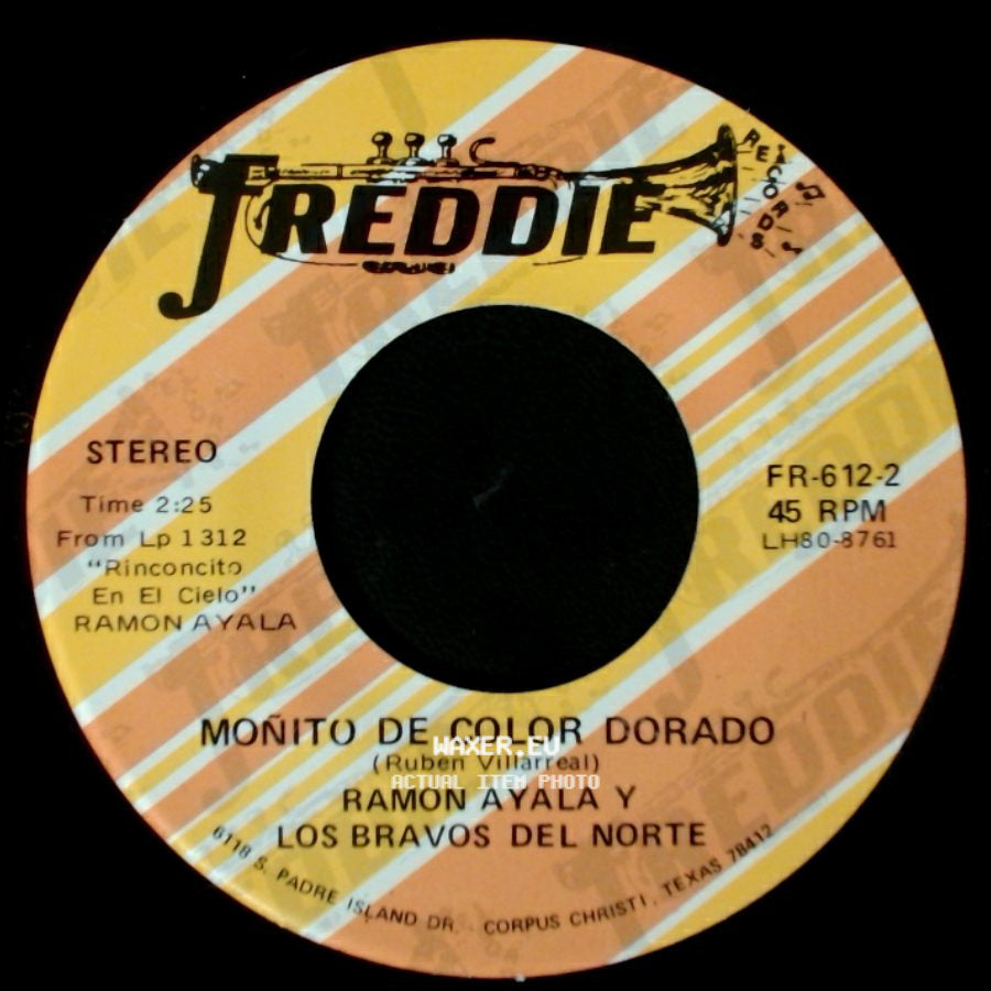 Ramon Ayala Y Los Bravos Del Norte - Monito De Color Dorado / Rinconcito En El Cielo side A