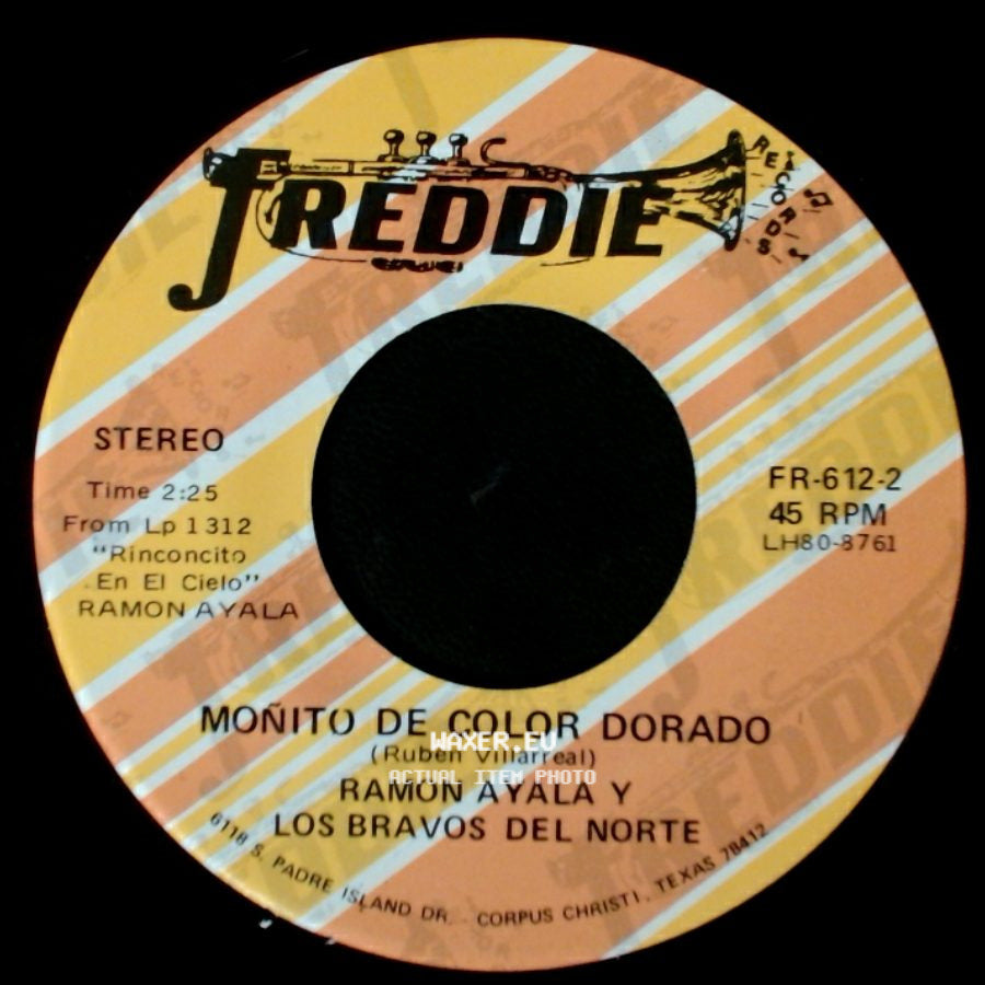 Ramon Ayala Y Los Bravos Del Norte - Monito De Color Dorado / Rinconcito En El Cielo side A