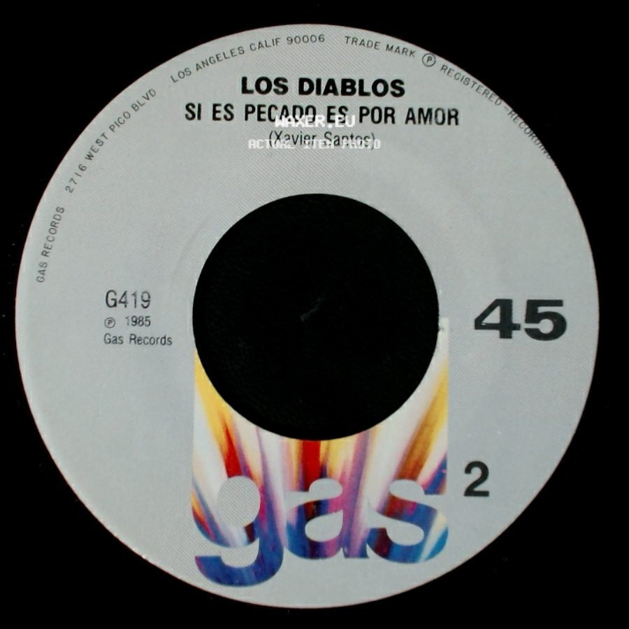 Los Diablos - Corazon De Piedra / Si Es Pecado Es Por Amor side B