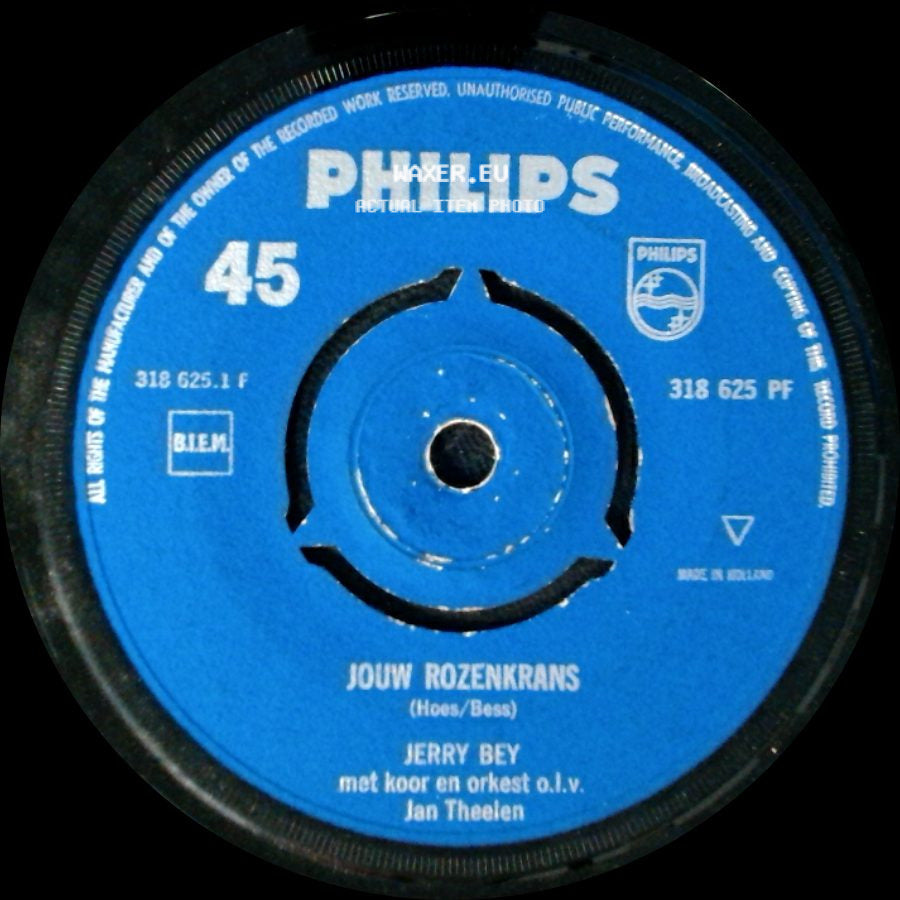 Jerry Bey - Jouw Rozenkrans / Rozen Van Een Tuchthuisboef side A