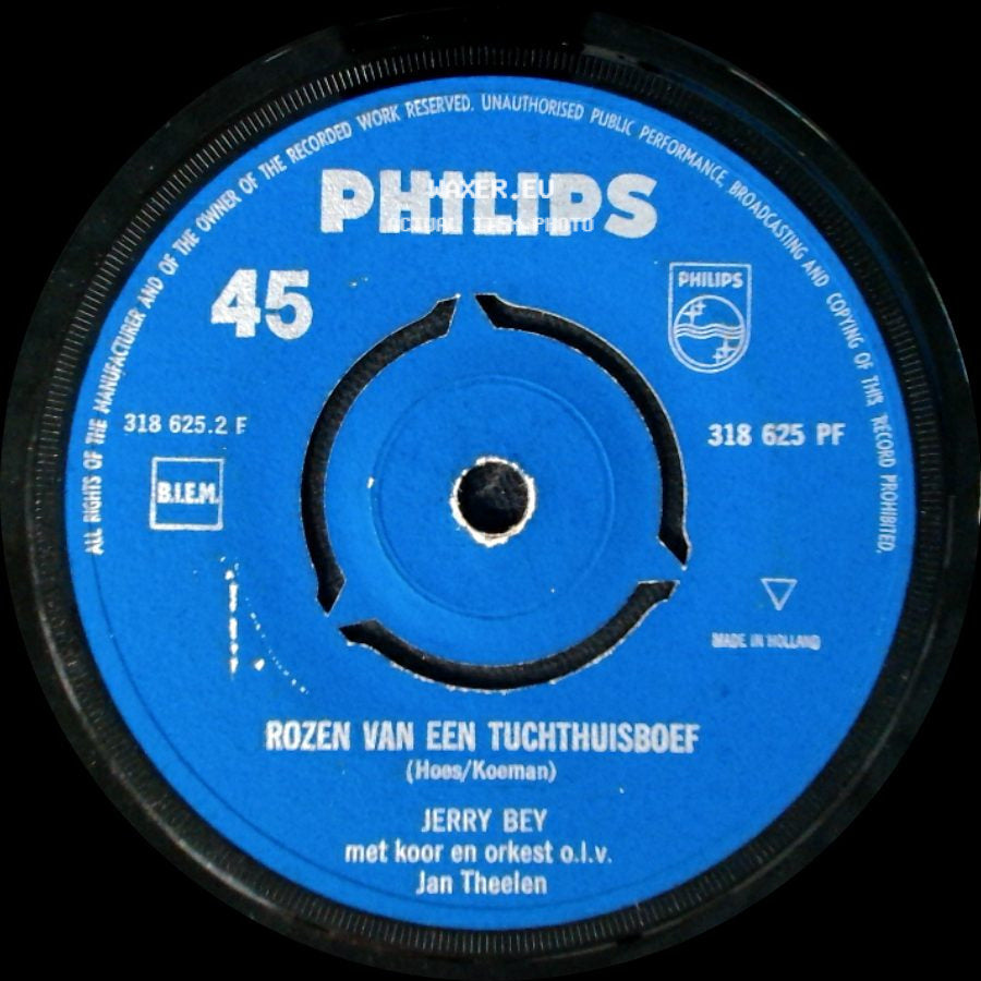 Jerry Bey - Jouw Rozenkrans / Rozen Van Een Tuchthuisboef side B