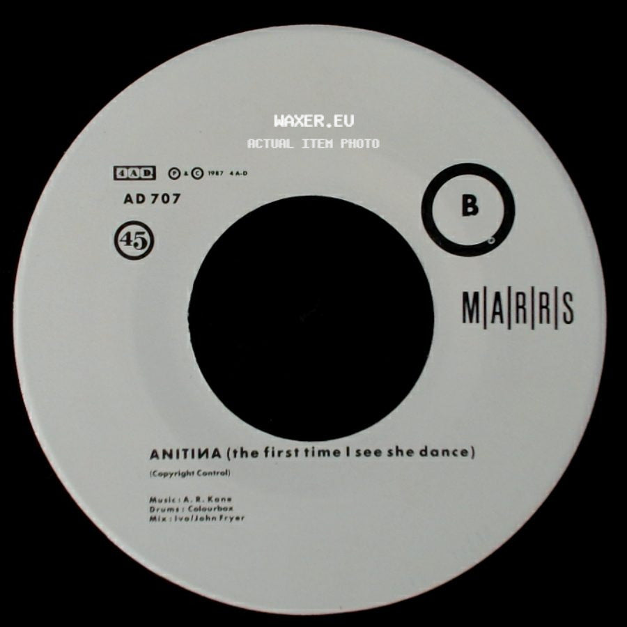 Anitma / Mairis - (The First Time I See She Dance) / Pump Up The Volume side A