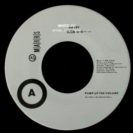 Anitma / Mairis - (The First Time I See She Dance) / Pump Up The Volume side B