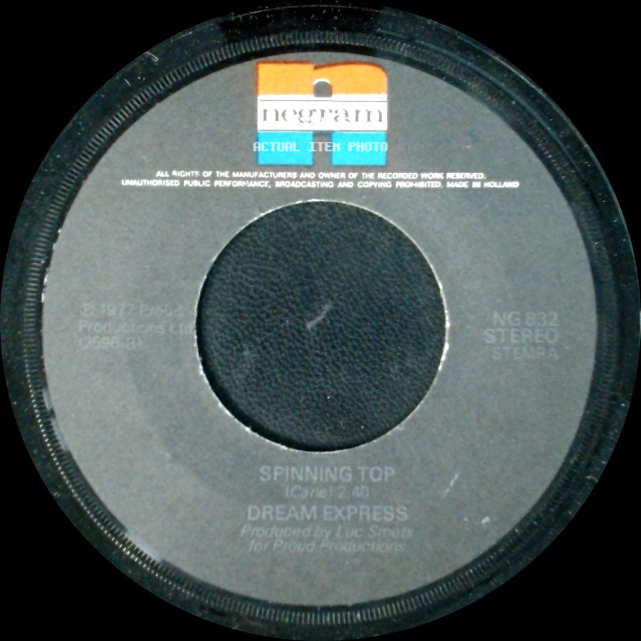 Dream Express - Spinning Top / A Million In 1, 2, 3 side A